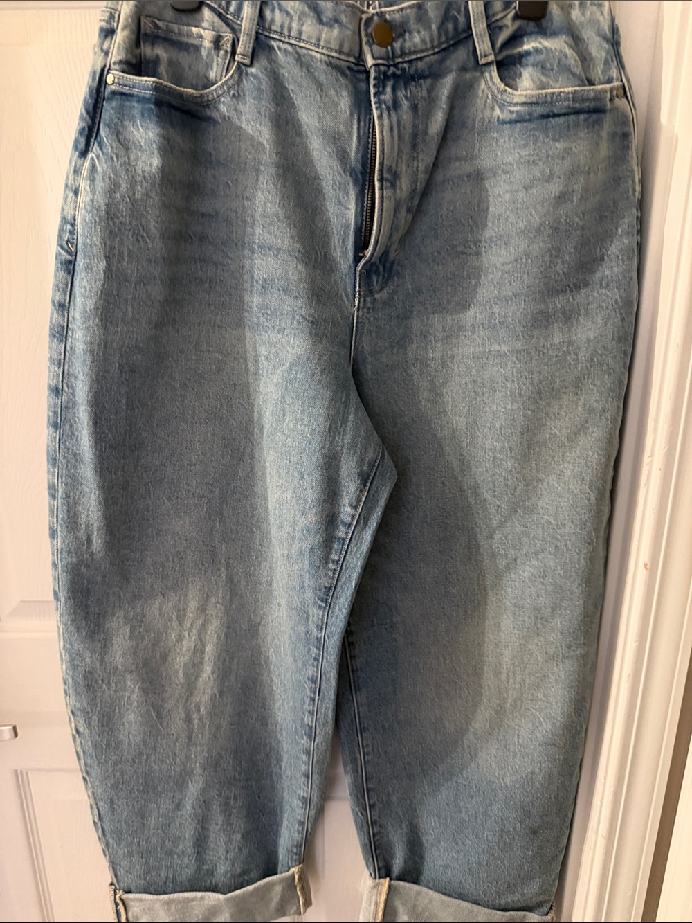 a.n.a High-Rise Light Blue Women's Jeans - Picture 2 of 4